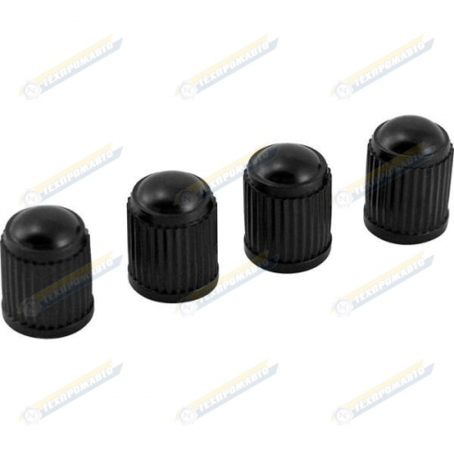 08-1001 Колпачки черные (100шт.)