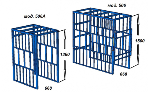 506 Клеть для накачивания крупногабаритных колес