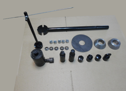 601У-ПГН+608 Дископрав универсальный с устройством правки восьмерок и пневмогидравлическим насосом