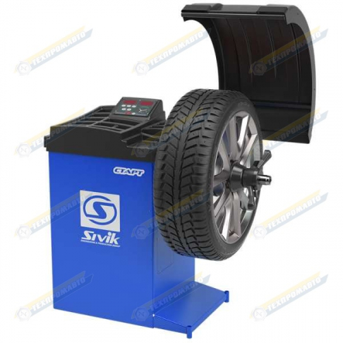 СБМК-60 Э СТАРТ Стенд балансировочный синий