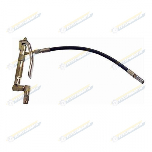 Пистолет солидолонагнетателя,гибкий шланг, вход 1/4