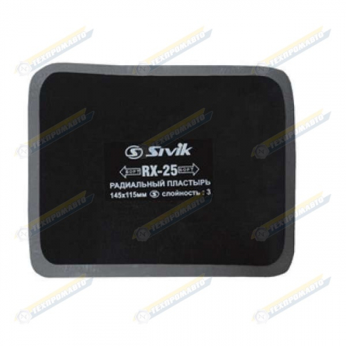 RX-25 Заплата радиальная 115*145мм(10)/3сл.