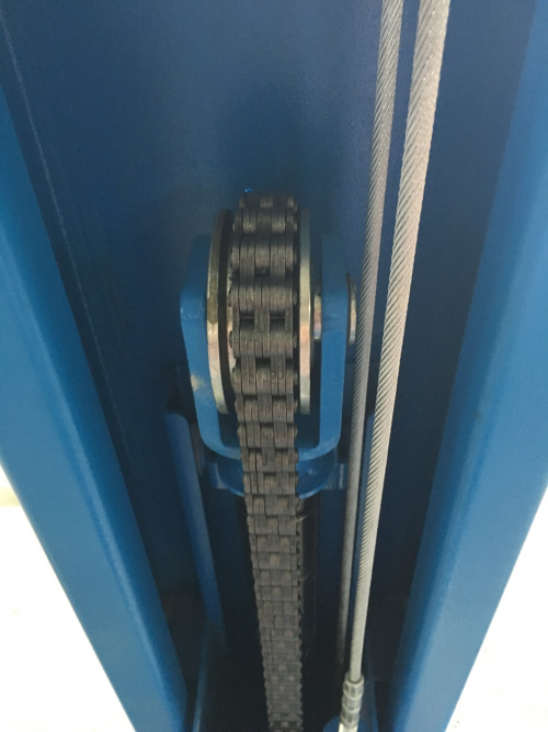 Подъемник эл/гидравлический 2-х ст. 4,5 т.нижняя синхрониз.