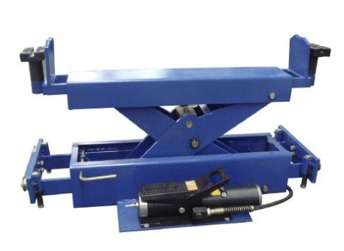 Домкрат ямный 2т синий пневмо-гидравлический