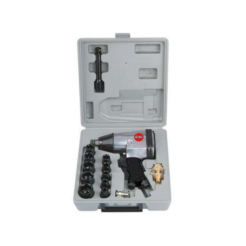 Ударный пневмогайковерт с головками AB-08