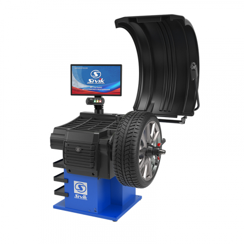 СБМП-60-3DGУТ Gelios Plus (УЗ,ТЛУ)стенд балансировочный синий