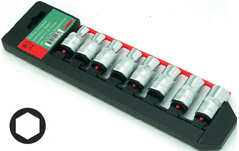 Набор торцевых головок СТАНКОИМПОРТ, НГ.2.12.43.8