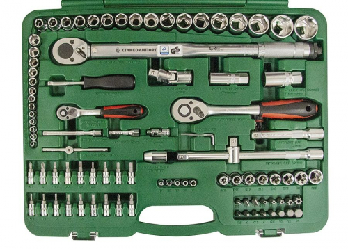 Набор инструмента (116 предметов) СТАНКОИМПОРТ НАБ.14.12.116