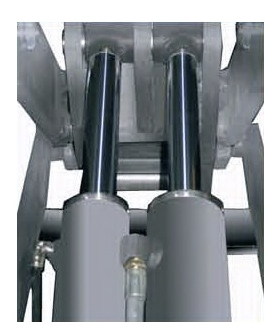 Подъемник ножничный, короткий 3500 кг. напольный