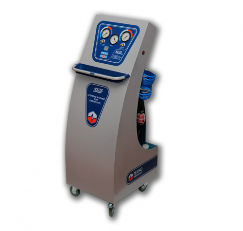 SL-025 установка для промывки инжекторов 2 контура (бен/диз)