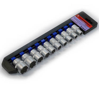 Набор торцевых головок 1/2" СТАНКОИМПОРТ, CS-4010HD