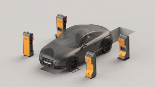 Стенд для регулировки углов развал-схождения Техно Вектор