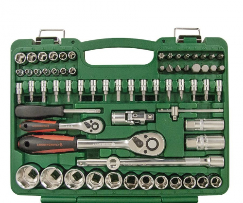 Набор инструмента (82 предмета) СТАНКОИМПОРТ НАБ.14.12.82
