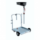 Тележка для сбора отработанного масла под бочку 180-220 кг