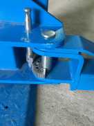 Подъемник эл/гидравлический 2-х ст. 4,5 т.нижняя синхрониз.