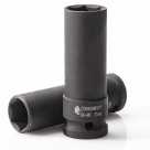 Головка торцевая тонкостенная длинная ударная 19 мм