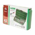 Набор инструмента (42 предмета) СТАНКОИМПОРТ НАБ.14.00.42